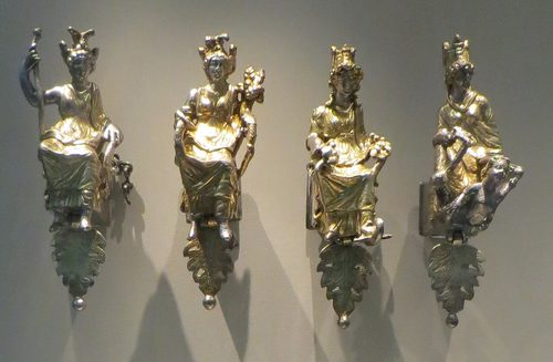 The four city Tyches: Rome, Constantinople, Alexandria and Antioch, British Museum.